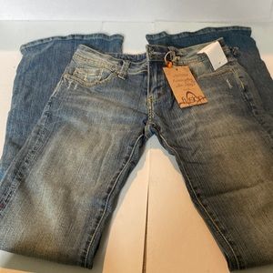 NWT & Vintage Fusion Distressed Bootcut Jeans